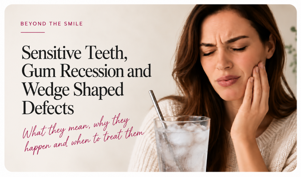 Sensitive Teeth, Gum recession and Wedge Shaped Defects